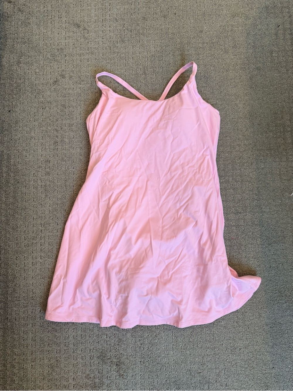 HALARA Light Pink Slip Mini Dress
